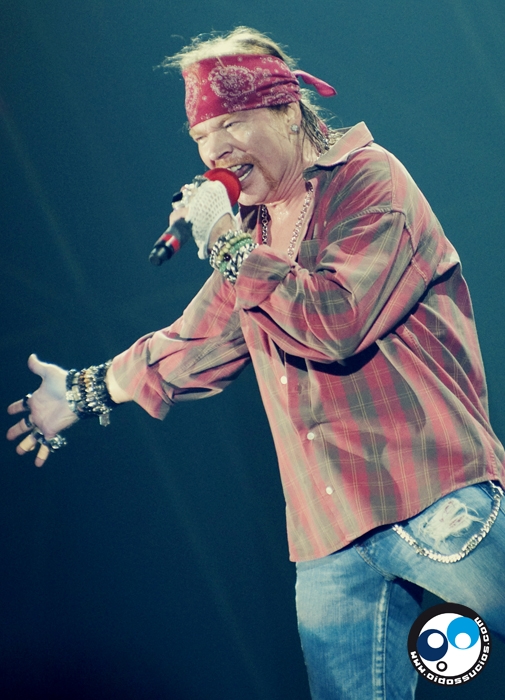 Axl: tárdate todo lo que quieras