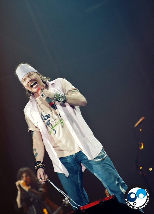 Axl: tárdate todo lo que quieras