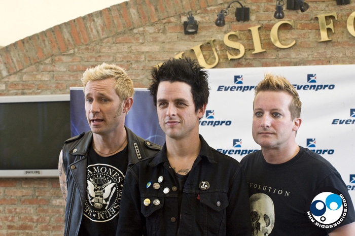 "Somos Green Day de Caracas"