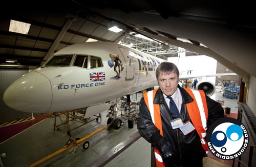 El brutal nuevo avión de Iron Maiden