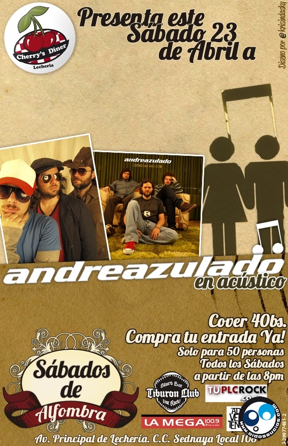 Andreazulado ofrecerá show 