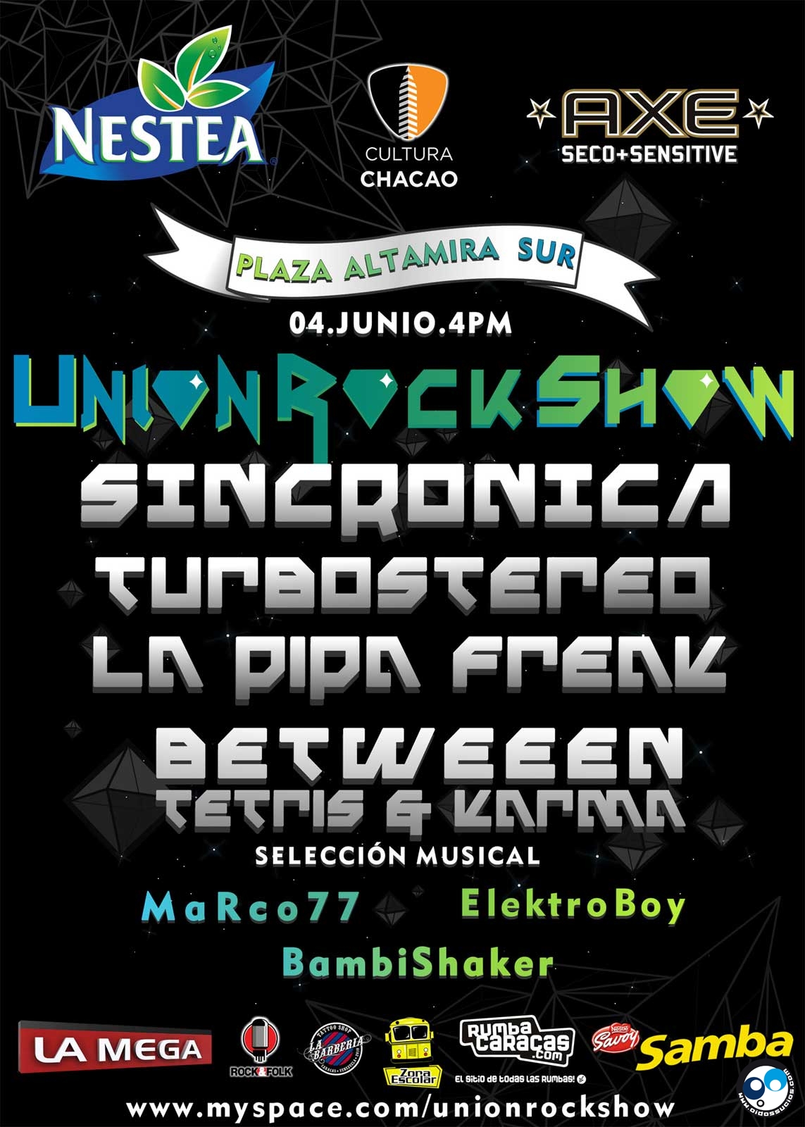 Continúa el Ciclo Union Rock Show Edición 2011