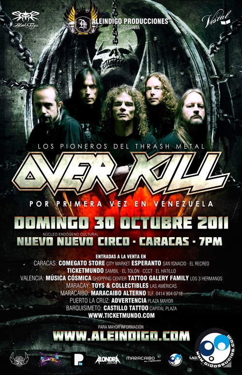 Confirmado: Overkill en Caracas