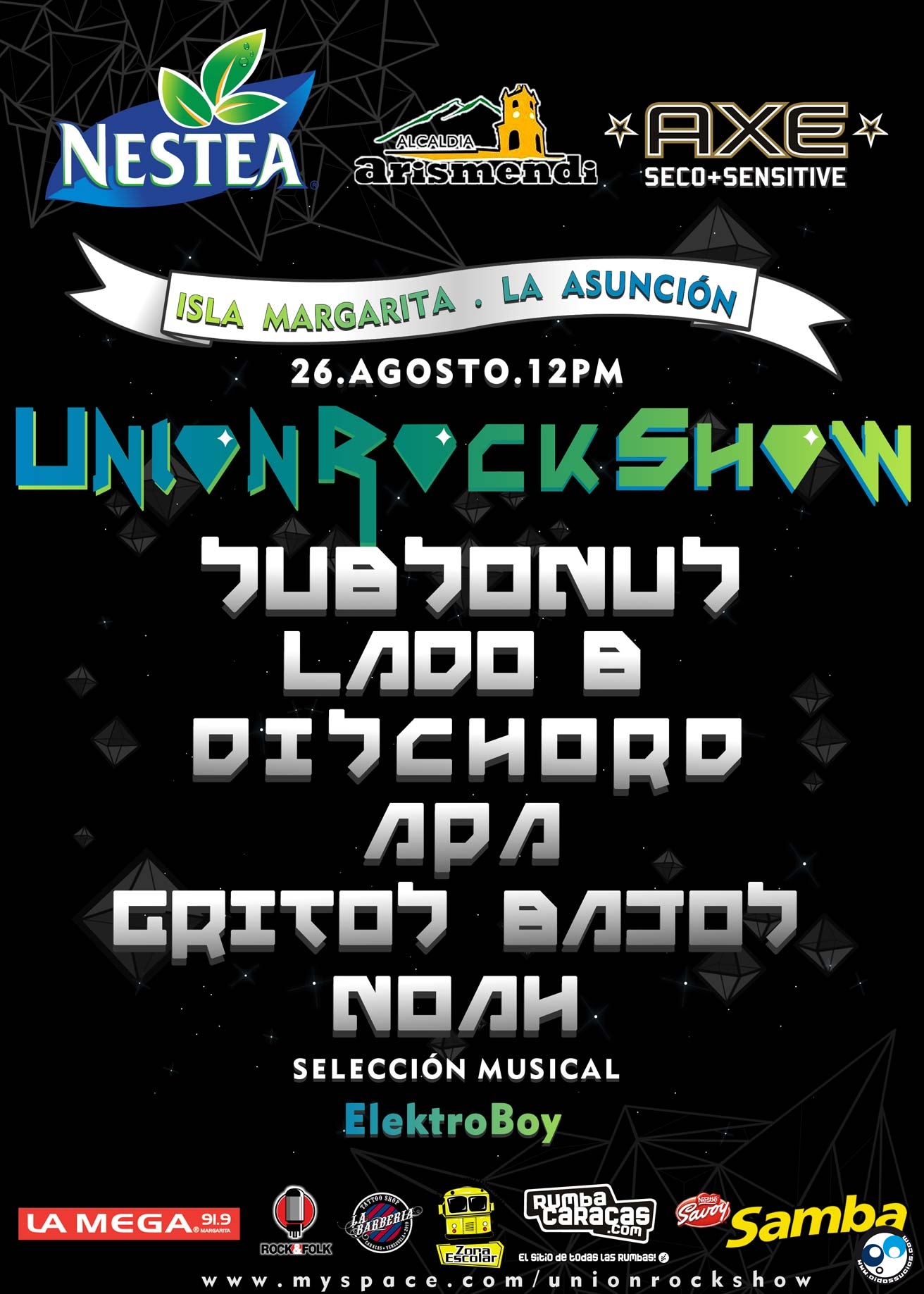 El Union Rock Show llega a Margarita