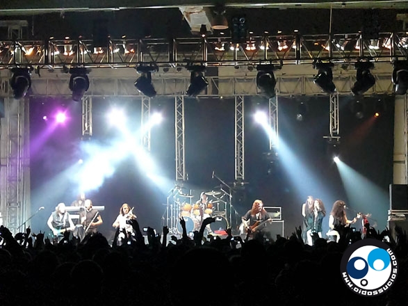 Caracas celebró su última fiesta pagana con José Andrea, vocalista de Mago de Oz