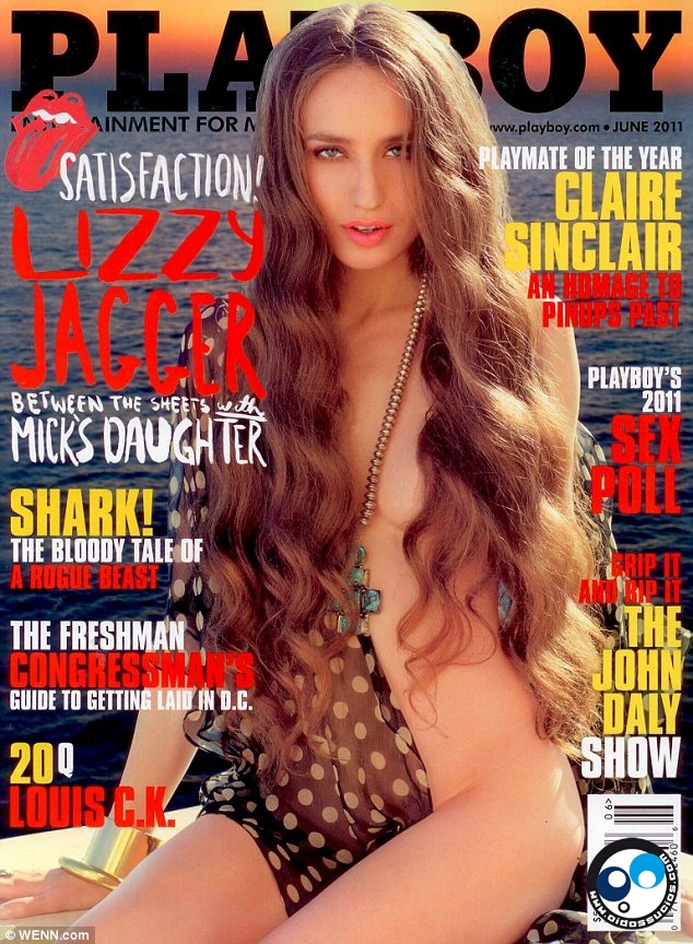 La hija de Mick Jagger es la portada de Playboy Venezuela