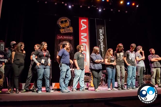 Los Dinosaurios, banda ganadora del Intercolegial Nuevas Bandas 2013