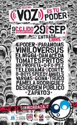 14 artistas y bandas nacionales estarán en el Festival "Tu voz es tu poder"